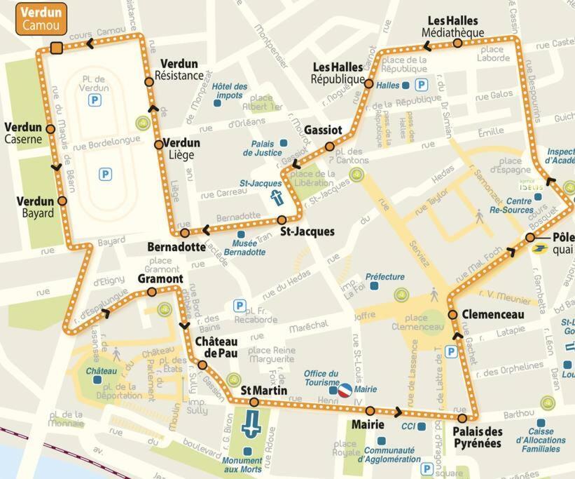 Quartier Historique Du Chateau Bel Appt Meuble Pau Kültér fotó